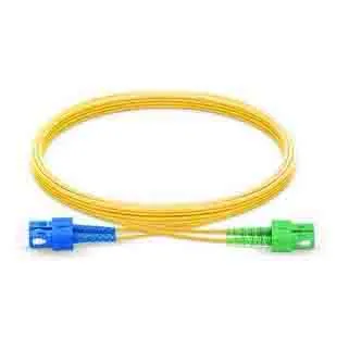 SC UPC na SC APC Duplex 3.{1}} mm nebo 2.0 mm PVC nebo LSZH Jacket 9/125 Single Mode Fiber Patch Cable