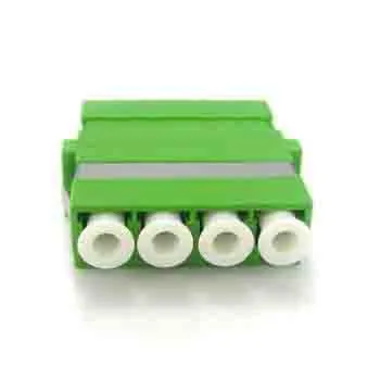 Adaptér optických vláken LC UPC Duplex Singlemode SC Typ s přírubou Modrý Zelený Béžový Aqua