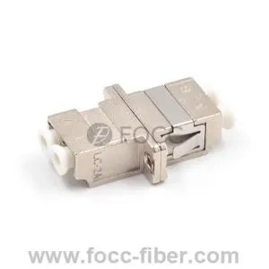 LC Duplex Kovový optický adaptér