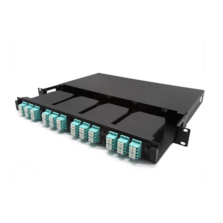 12/24 Fiber Mtp/Mpo kazety 8 portů Patch Panel